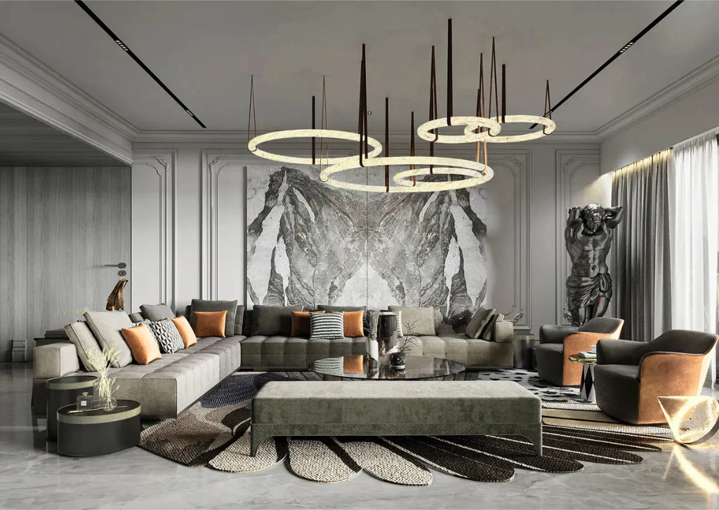 Residential interior design project in Dubai by Atech Interiors