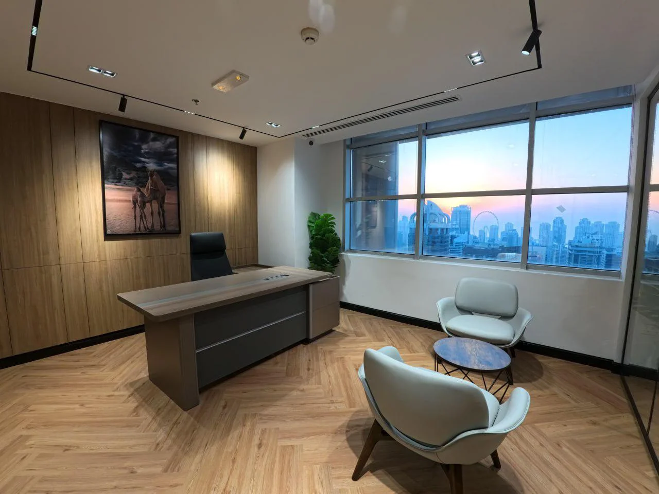 Ad Tyres modern workspace