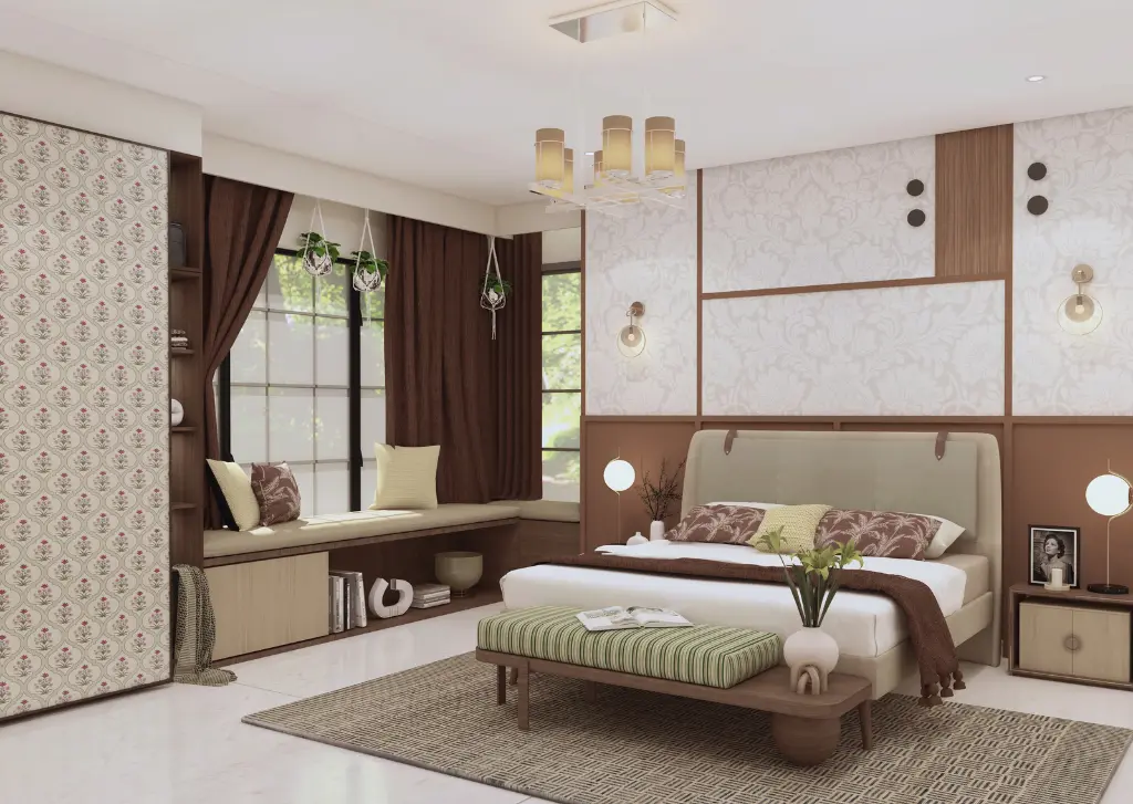 Modern Bedroom Interior 
