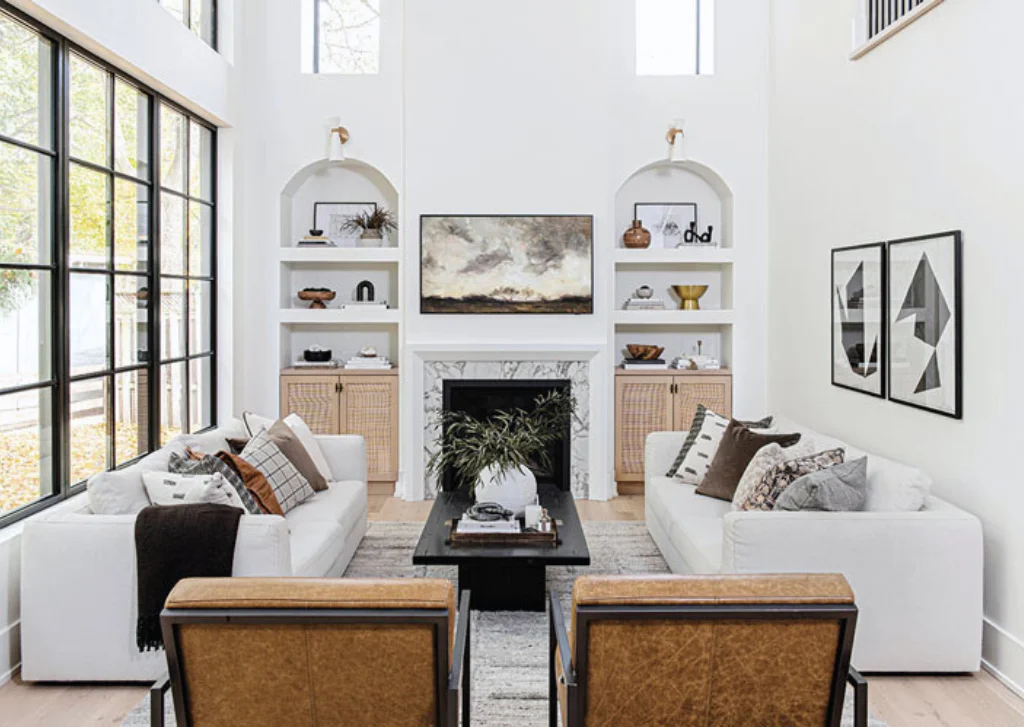 modern farmhouse decor in Dubai