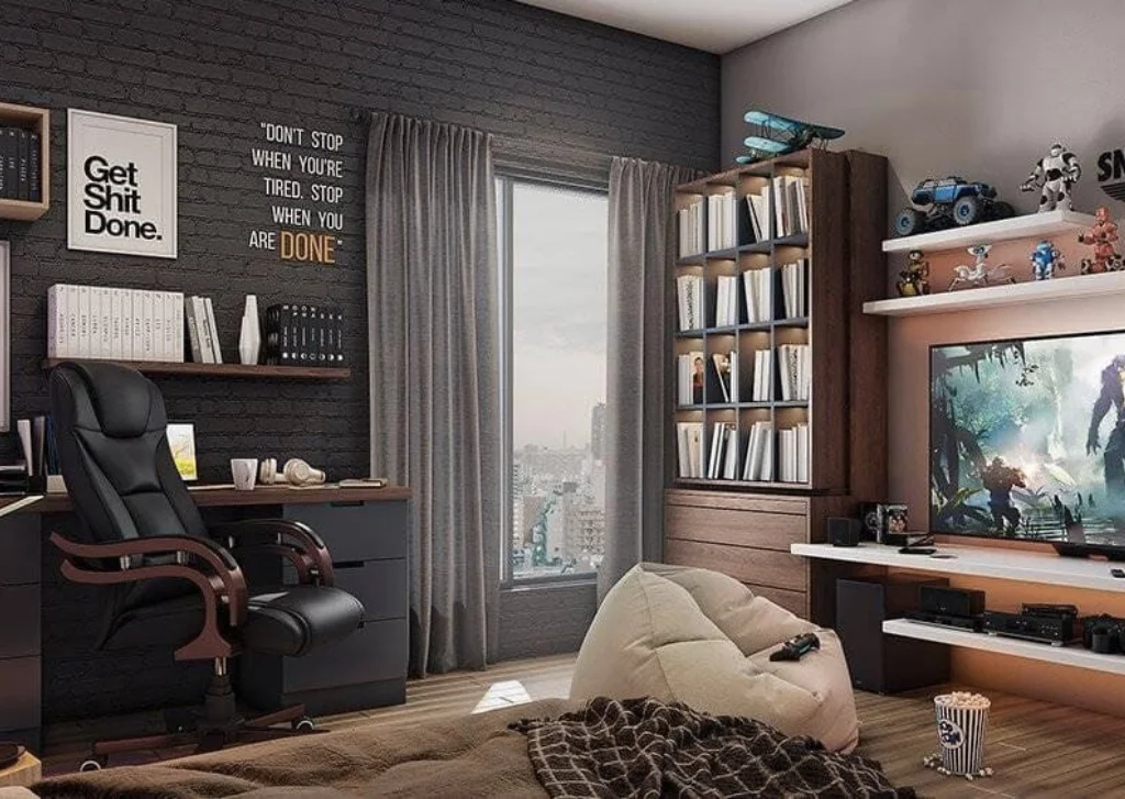 gaming room interior design in Dubai