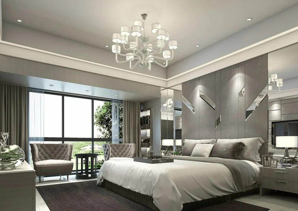 light decoration ideas for bedroom in Dubai