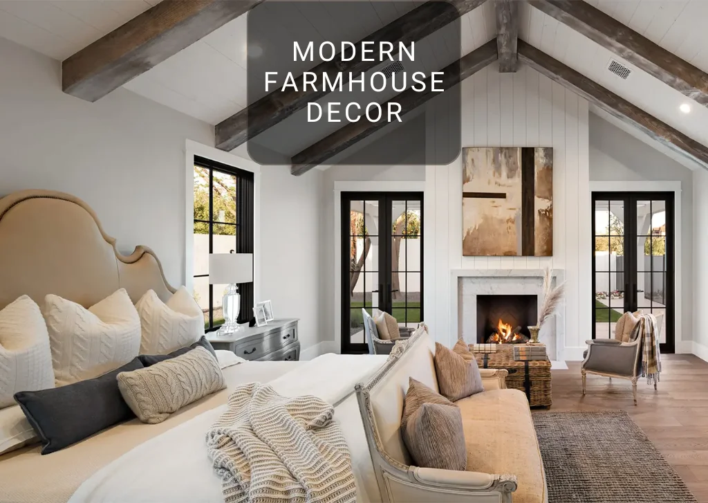 modern farmhouse decor in Dubai