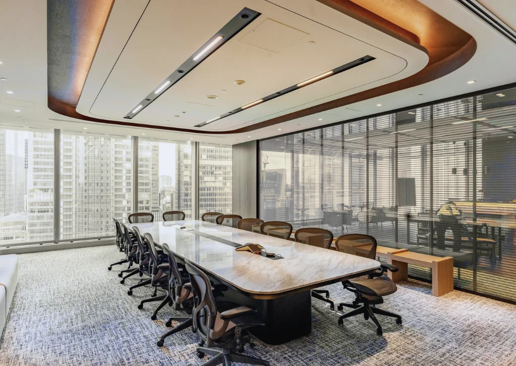 Conference room interior design Dubai