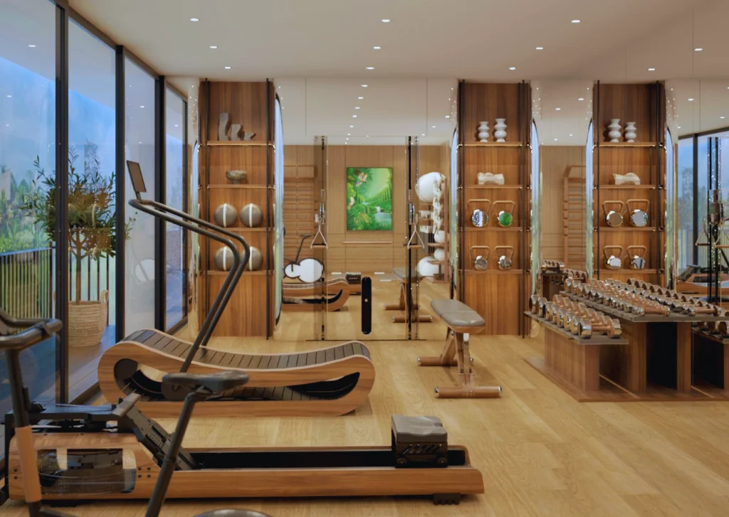 home gym interior design in Dubai