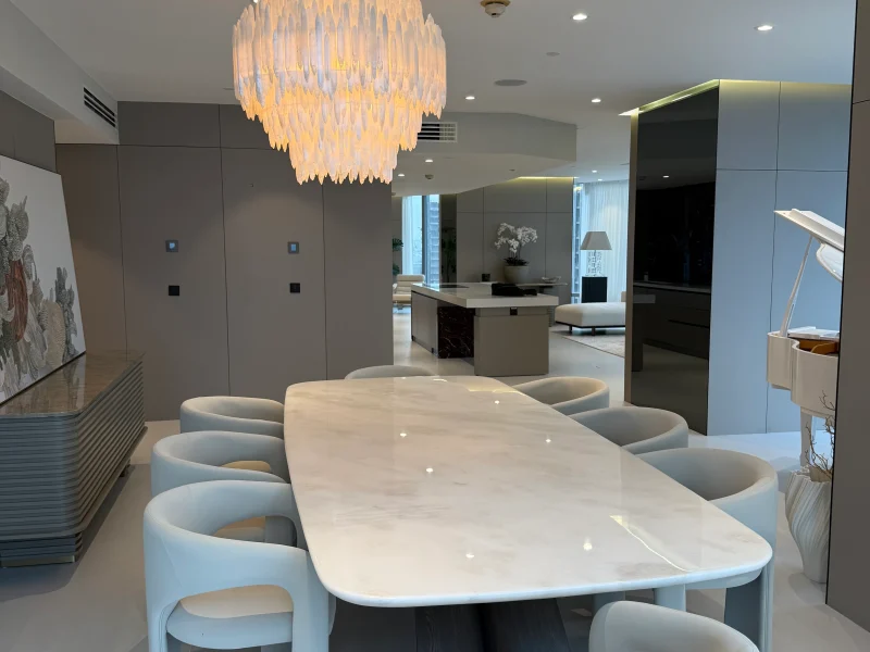 4BHK Luxury Interior Design & Turnkey Fit Out at Burj Khalifa Dubai — photo 3