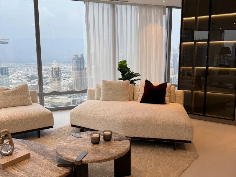 4BHK Luxury Interior Design & Turnkey Fit Out at Burj Khalifa Dubai — photo 6