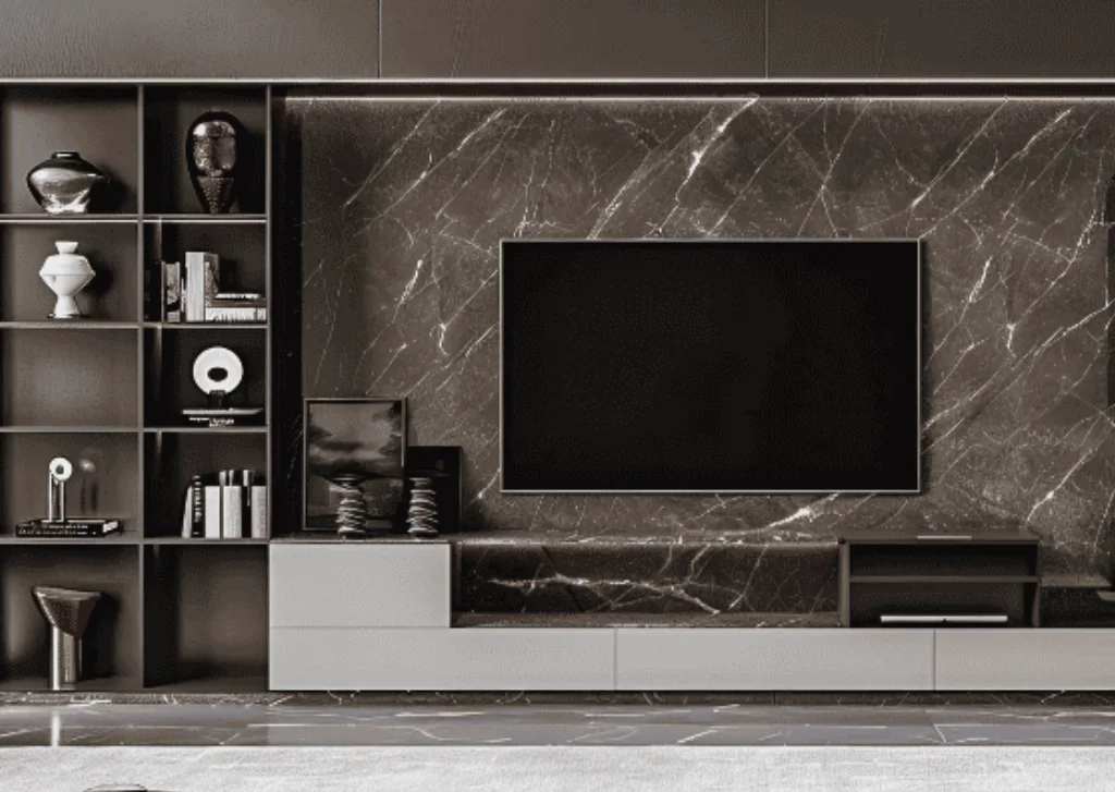 TV wall design Dubai