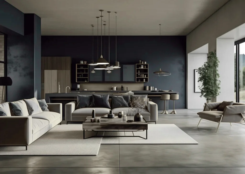 brutalist interior design