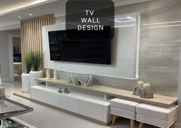 TV wall design Dubai