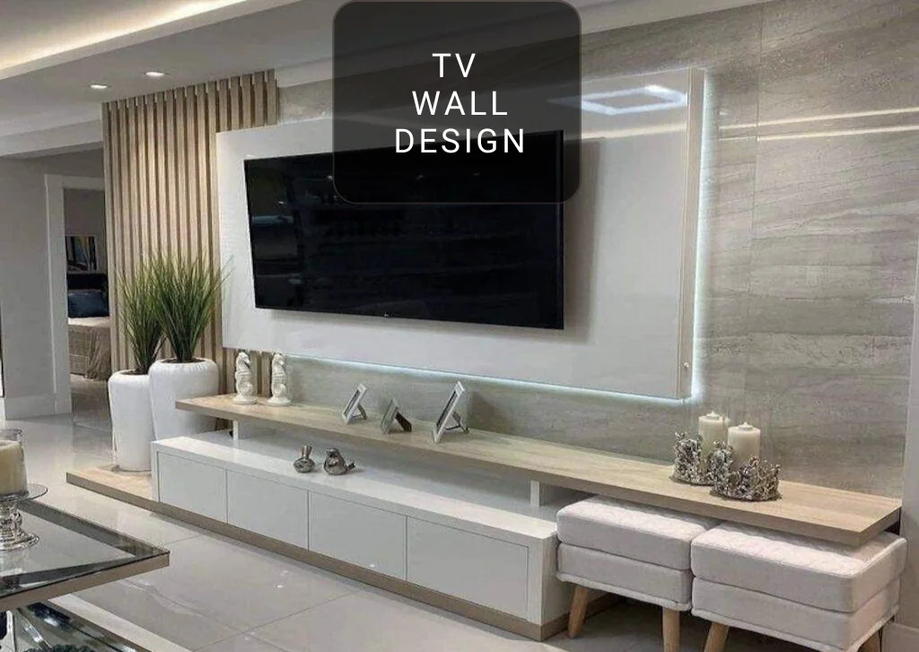TV wall design Dubai