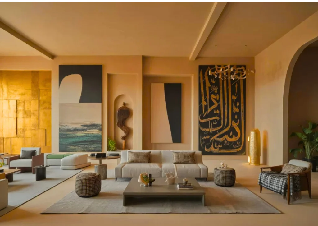 What color schemes work best for Dubai homes?