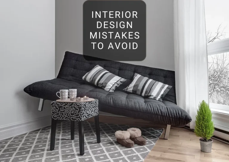 interior design mistakes to avoid