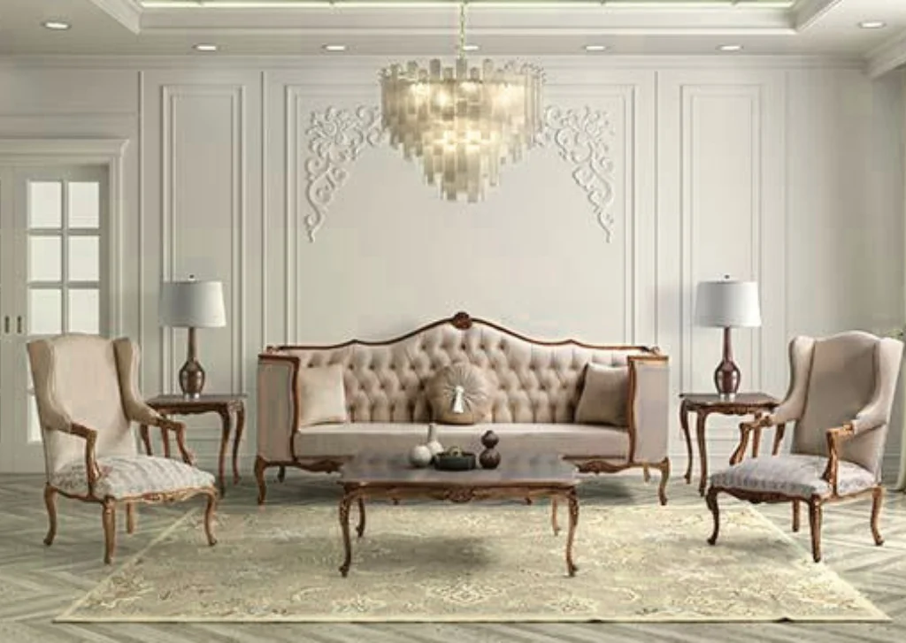 neoclassical interior design in Dubai