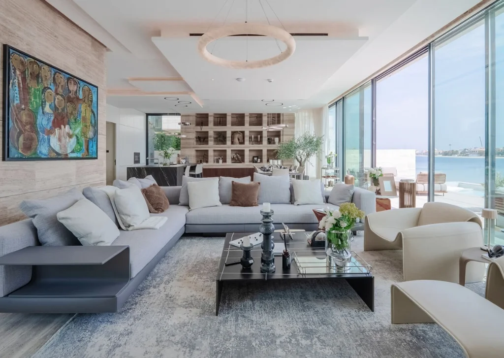 Villa Interior Design in Palm Jumeirah Dubai