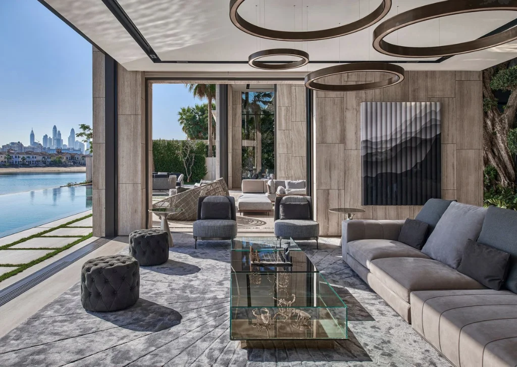 Villa Interior Design in Palm Jumeirah Dubai