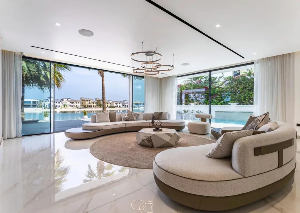 Villa Interior Design in Palm Jumeirah Dubai