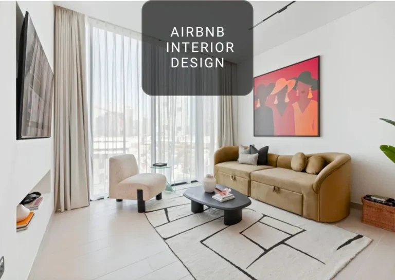 Airbnb interior design Dubai