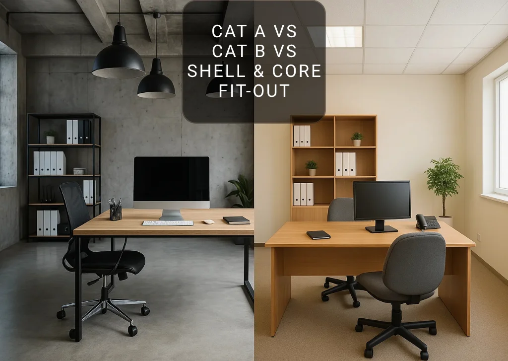 Cat A vs Cat B vs Shell & Core Fit-Out Dubai: The Complete Comparison