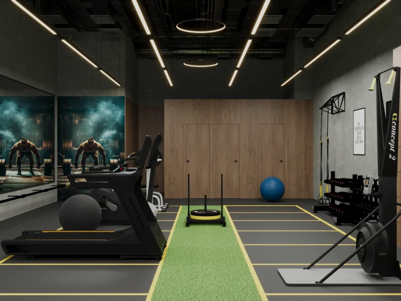 Circuit FIT — Fitness Club Fit-Out by Atech Interiors LLC — photo 5