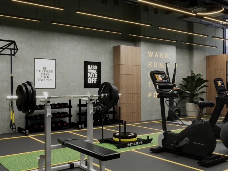 Circuit FIT — Fitness Club Fit-Out by Atech Interiors LLC — photo 4