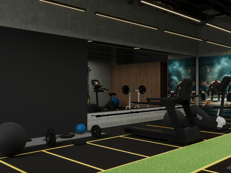 Circuit FIT — Fitness Club Fit-Out by Atech Interiors LLC — photo 6