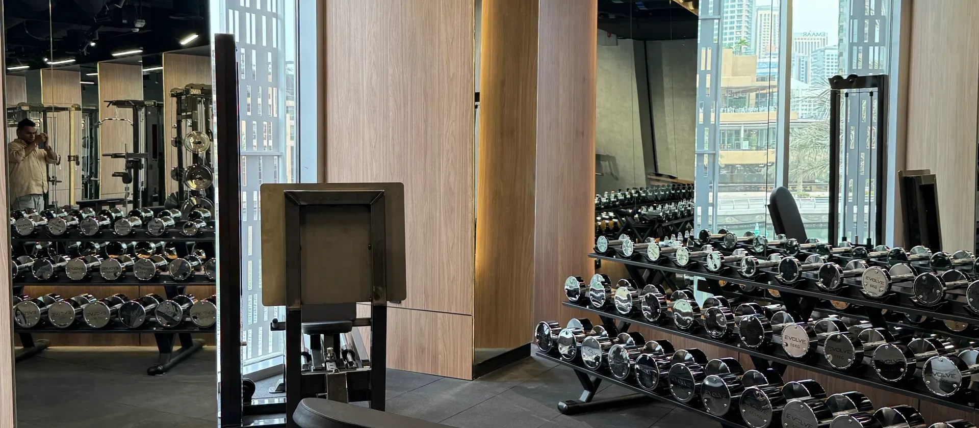 Evolve Luxury Fitness — Gym Fit-Out by Atech Interiors LLC