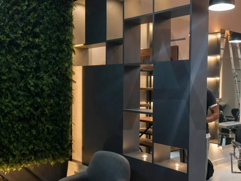 Gents Circle Salon Renovation by Atech Interiors LLC — photo 3