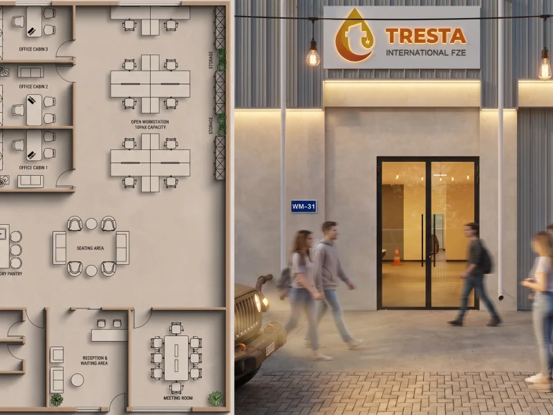 Tresta International FZE — Office Interior Fit-Out by Atech Interiors LLC — photo 8