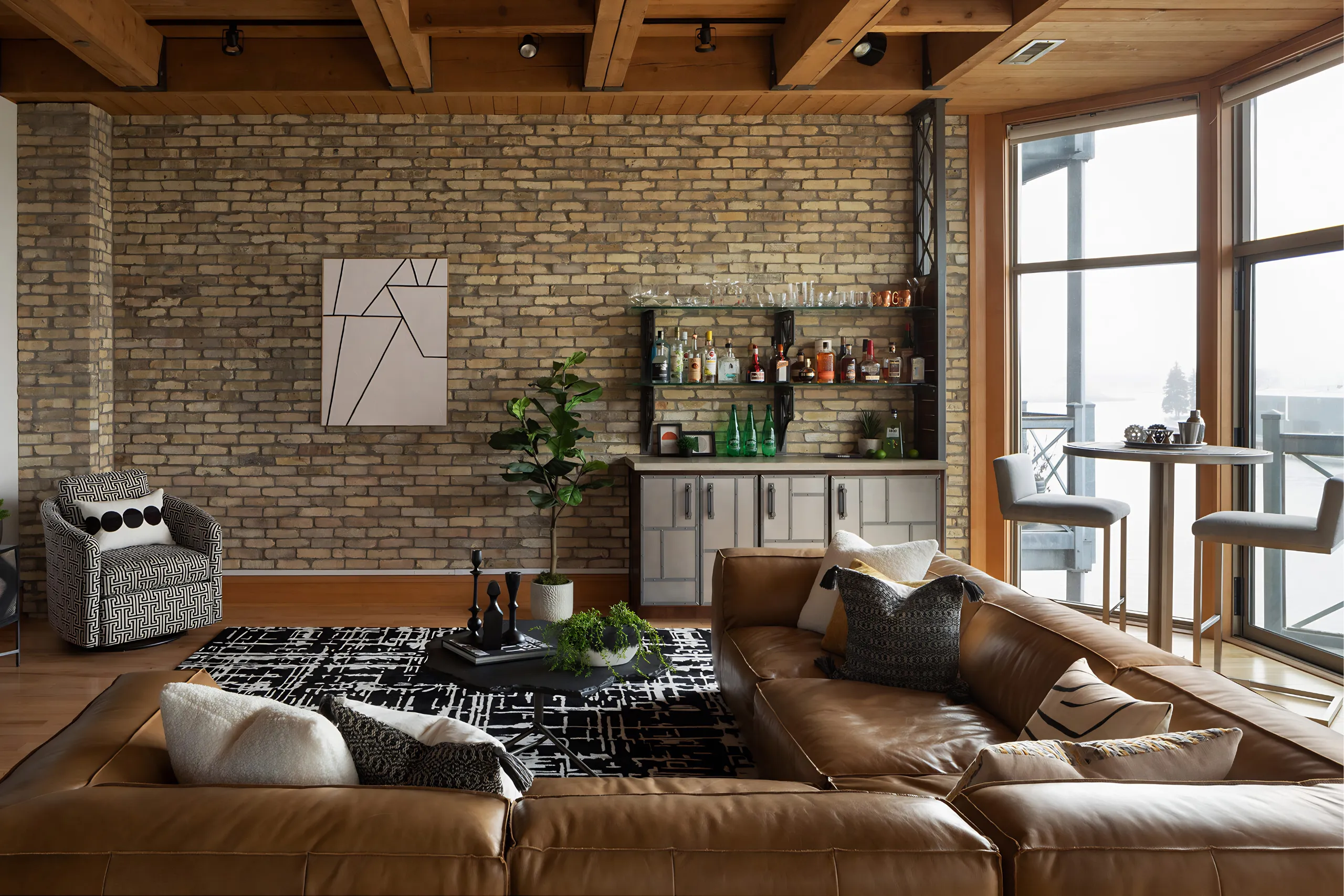 Rustic Simple Headstone Rustic Interior Design in Dubai: Styles, Materials & Ideas