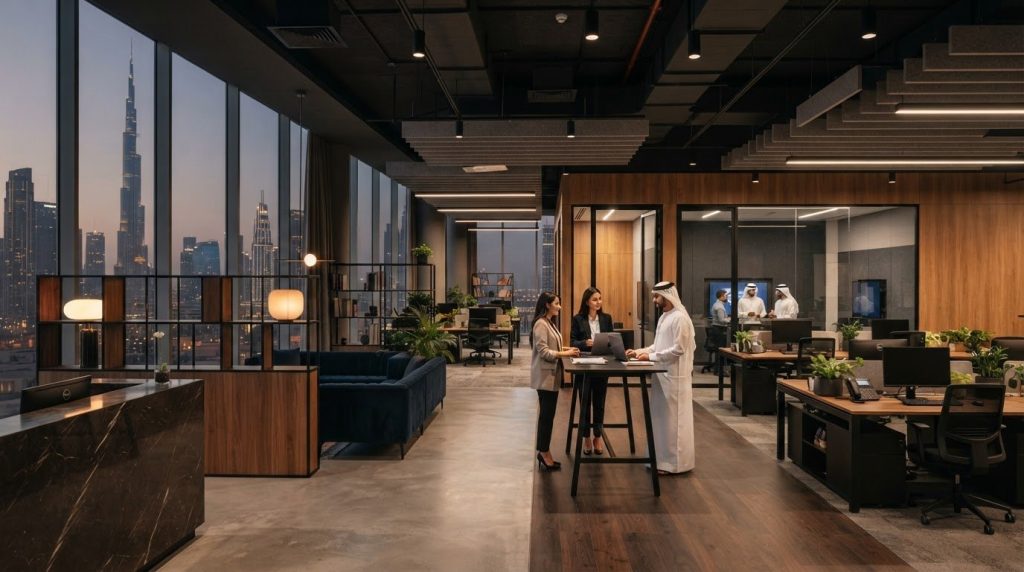 Corporate Office Interior Design: Downtown Dubai